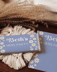 Blue Daisies | Personalised Chocolate Bars