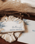 Blue Florals | Personalised Chocolate Bars