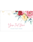 Bright Florals | Personalised Chocolate Bars