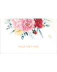 Bright Florals | Personalised Chocolate Bars