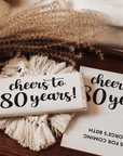 Cheers to X Years! | Personalised Chocolate Bars