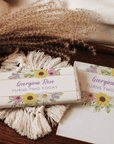 Colourful Florals | Personalised Chocolate Bars