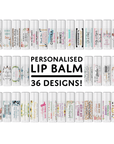 Personalised Lip Balms