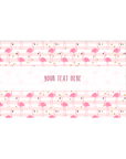 Flamingos | Personalised Chocolate Bars