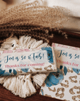 Floral Leopard | Personalised Chocolate Bars