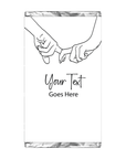 Holding Hands | Personalised Chocolate Bars