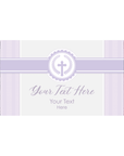Lilac Cross | Stripes | Personalised Chocolate Bars