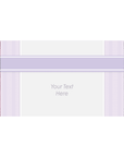 Lilac Cross | Stripes | Personalised Chocolate Bars