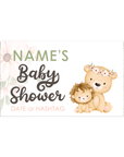Lion Baby Shower | Personalised Chocolate Bars