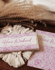 Mediterranean Pink | Personalised Chocolate Bars