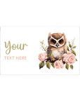 Owl | Personalised Chocolate Bars