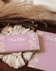 Pink Daisies | Personalised Chocolate Bars