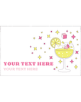 Retro Cocktail | Personalised Chocolate Bars
