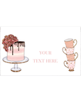 Tea Party | Personalised Chocolate Bars