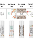 Personalised Lip Balms