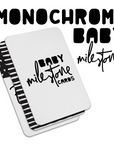 Unisex Baby Milestone Cards (Monochrome)
