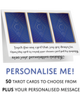 Personalised Tarot Greeting Card | Free Australia Wide Shipping