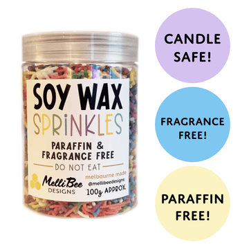 Soy Wax Sprinkles | Candle Safe Sprinkles - 100g