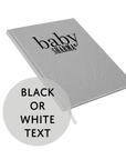 Personalised Baby Journal