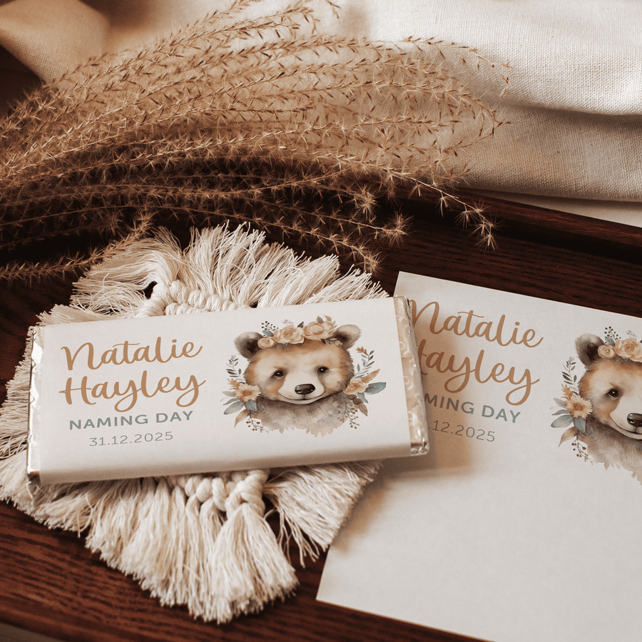 Bear | Personalised Chocolate Bars