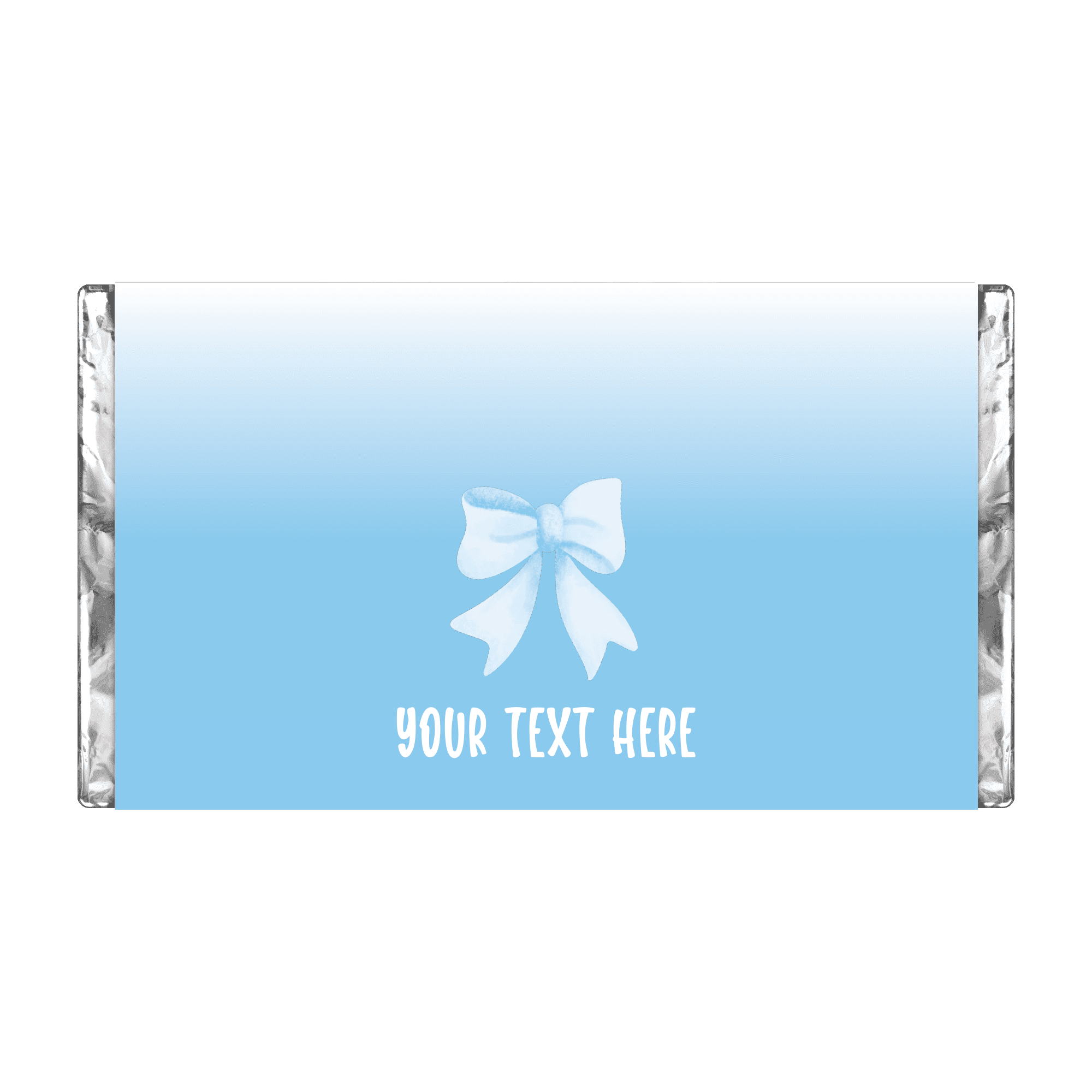 Blue Bear Balloons | Personalised Chocolate Bars