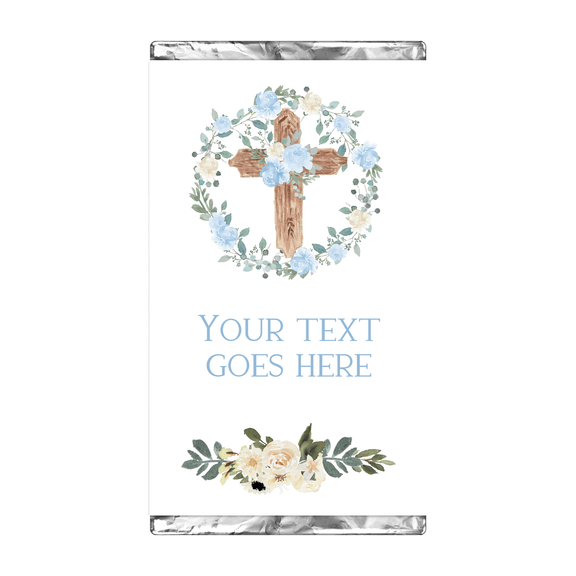 Blue Cross | Personalised Chocolate Bars