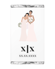 Bride & Bride | Mrs & Mrs | Personalised Chocolate Bars