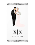 Bride & Groom | Mr & Mrs | Personalised Chocolate Bars