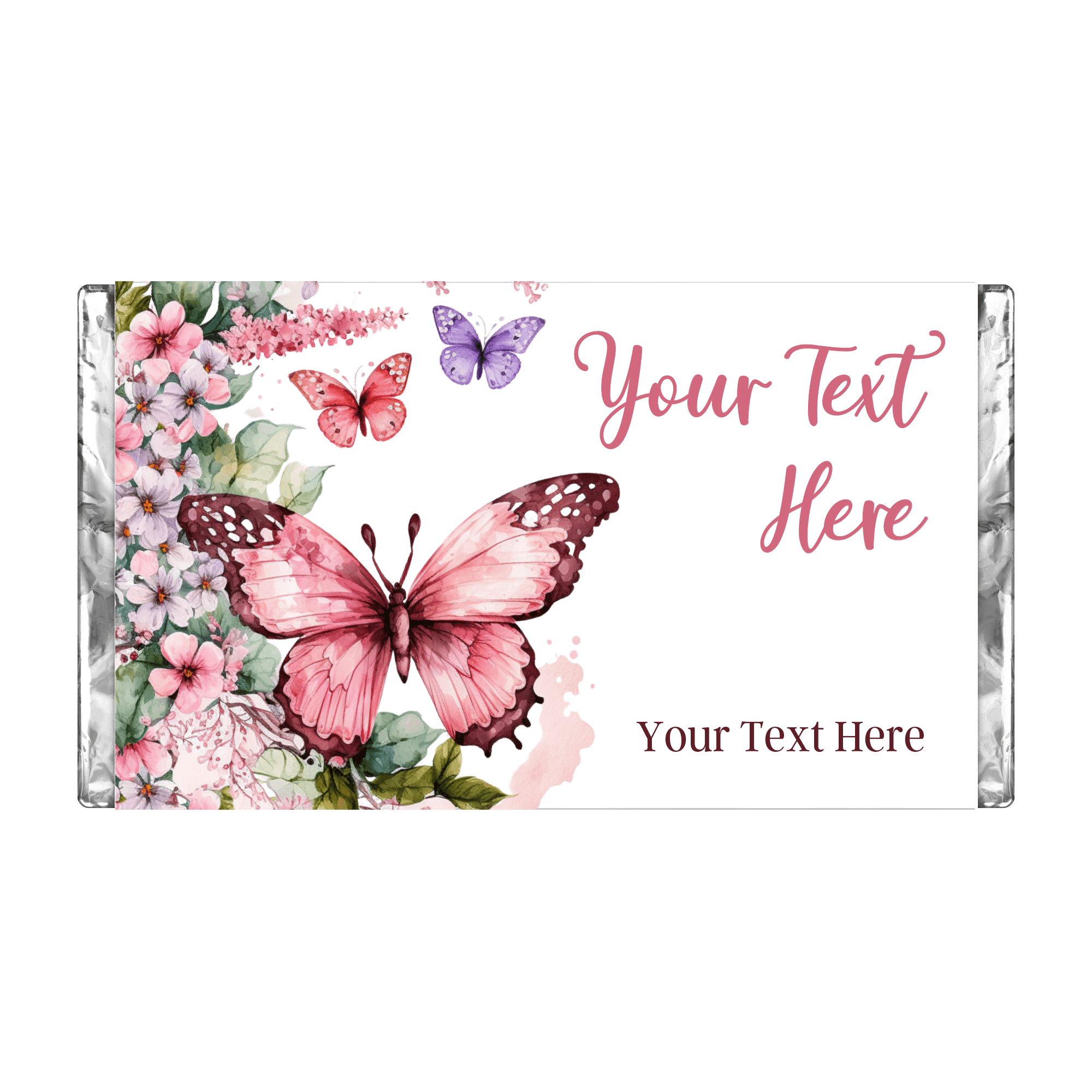 Butterflies | Personalised Chocolate Bars