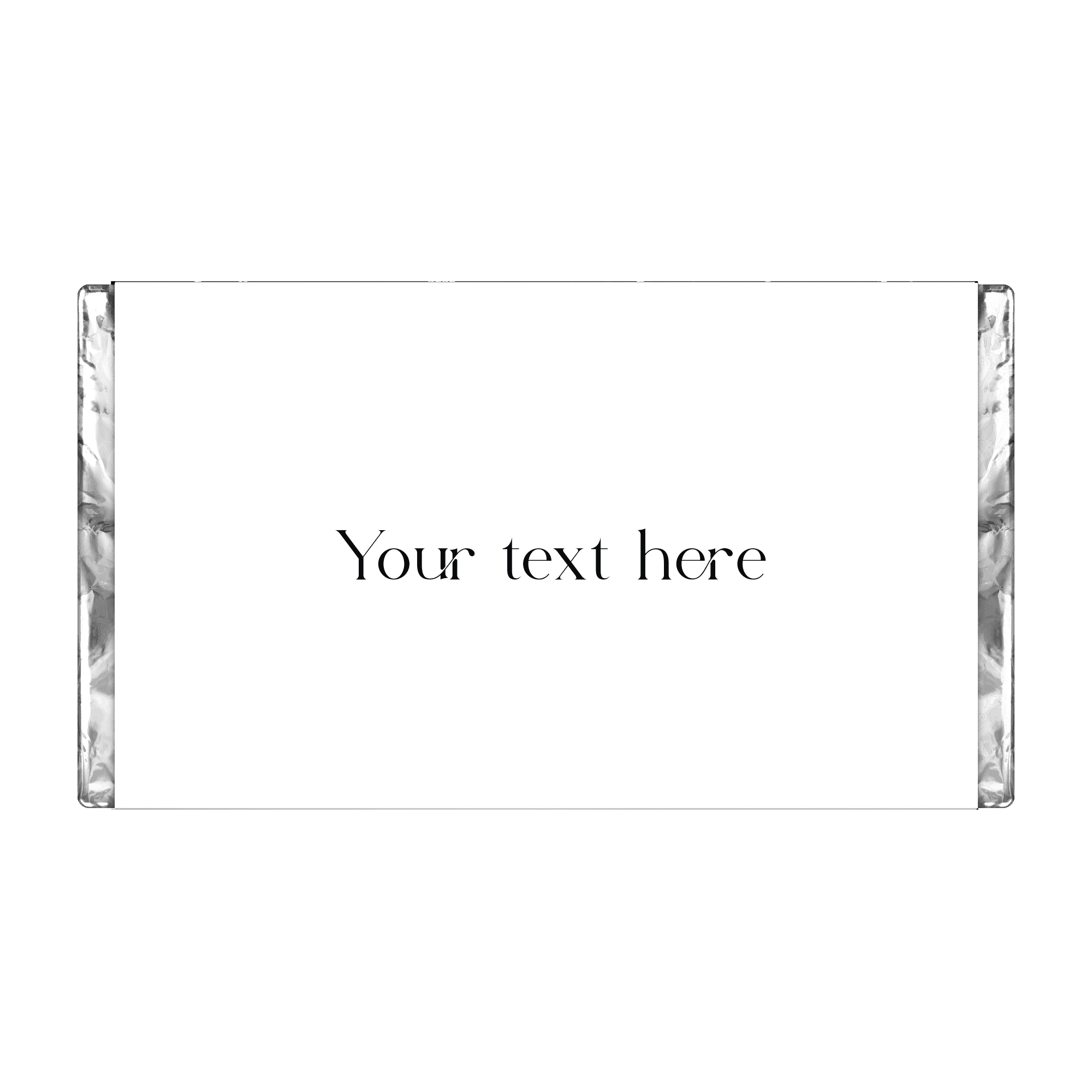 Butterfly Initial | Personalised Chocolate Bars