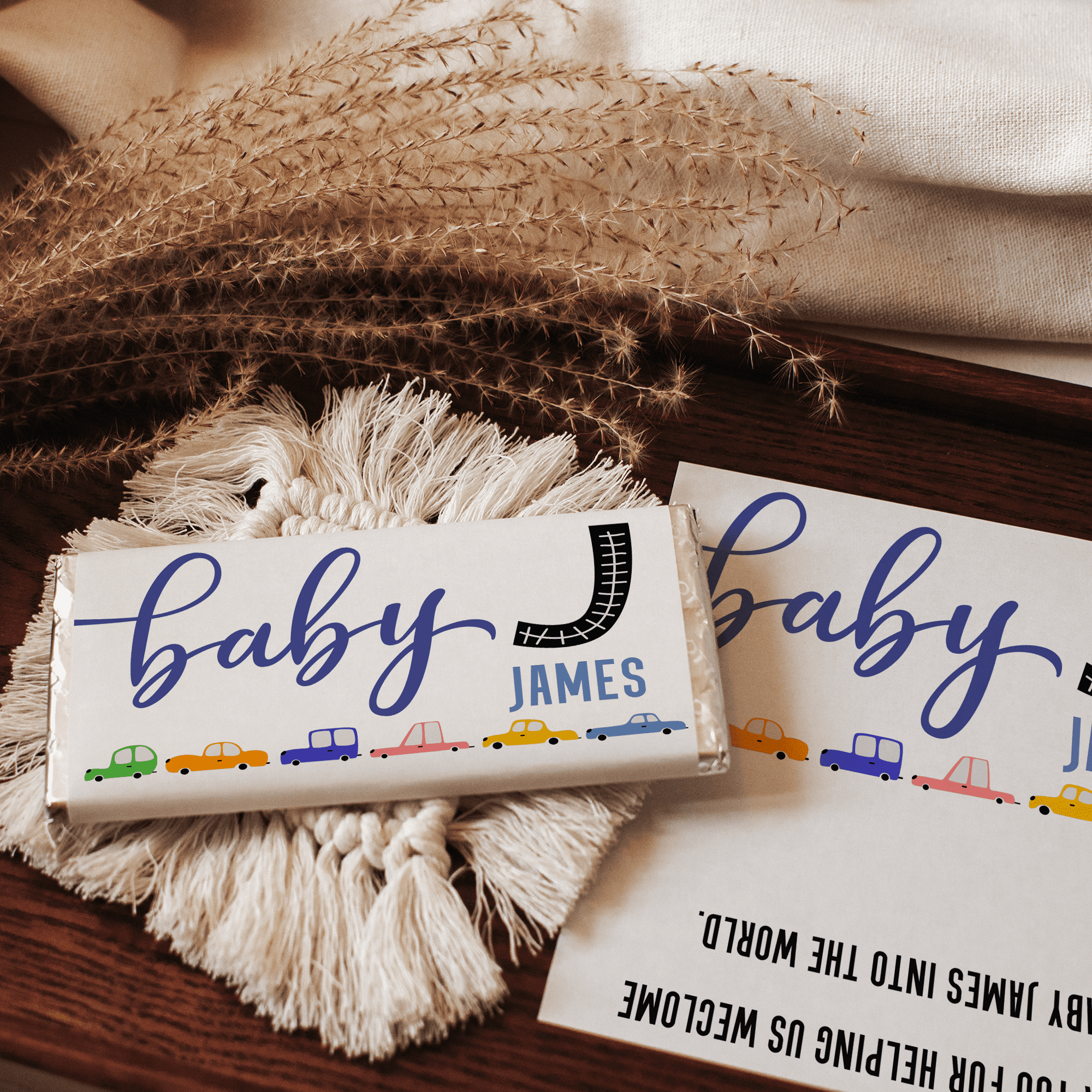 Cars | Personalised Chocolate Bars