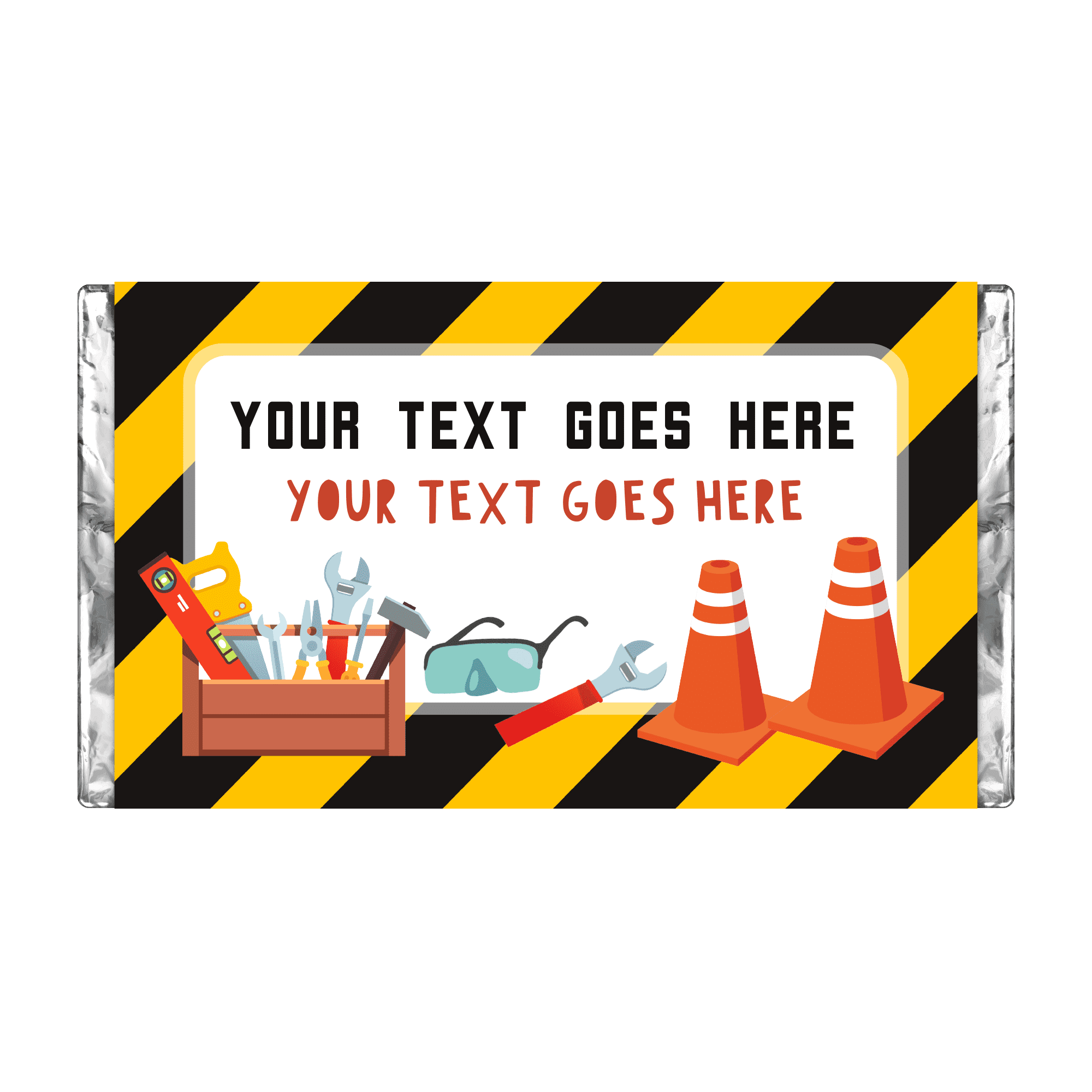 Construction | Personalised Chocolate Bars