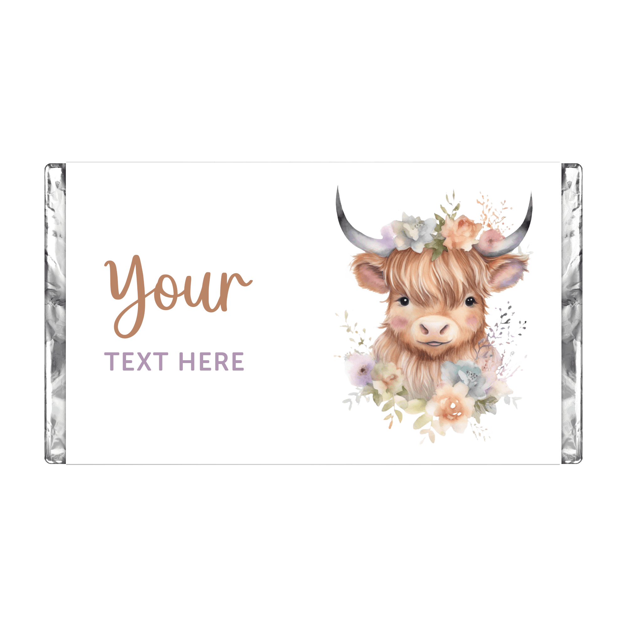 Cow | Personalised Chocolate Bars