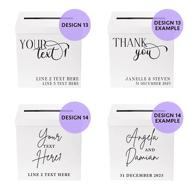 Design 13 and Design 14