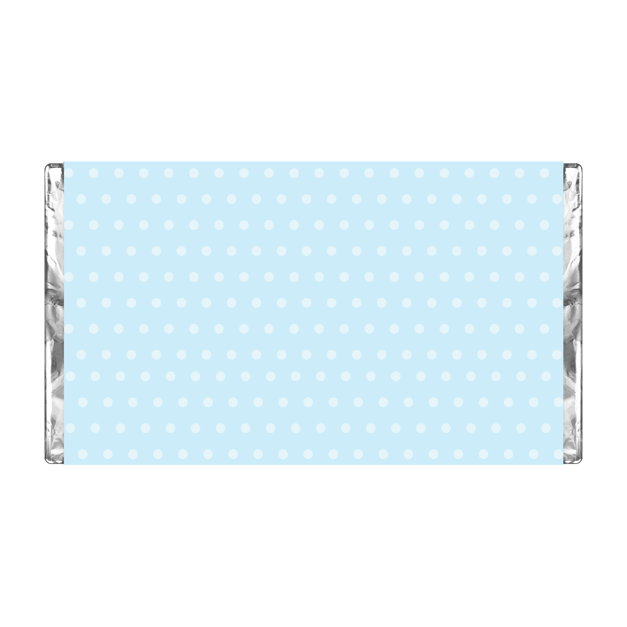 Fancy Blue | Personalised Chocolate Bars