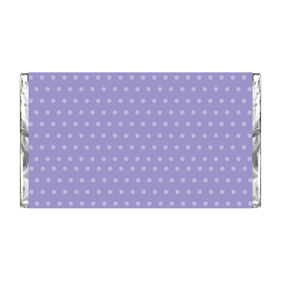 Fancy Purple | Personalised Chocolate Bars