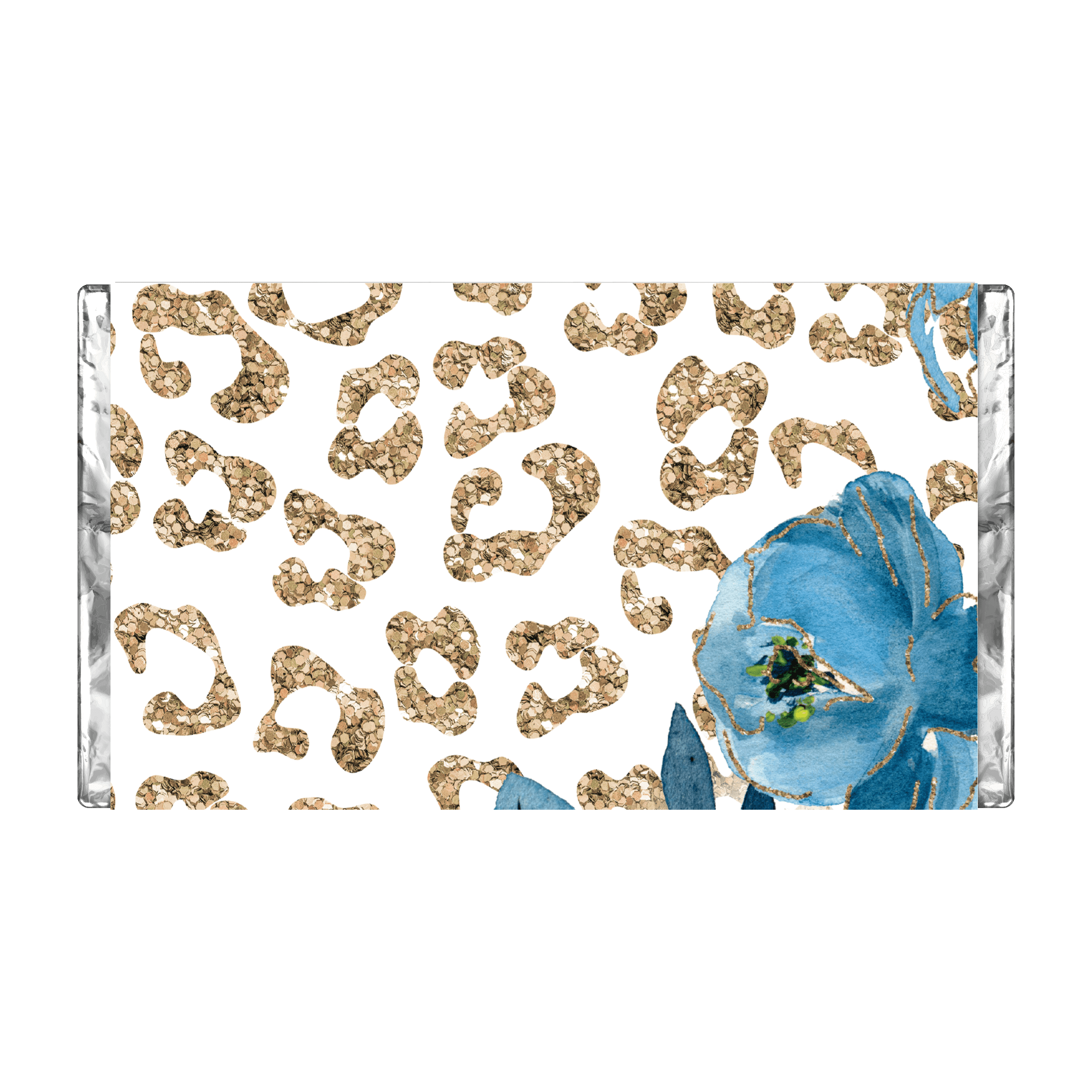 Floral Leopard | Personalised Chocolate Bars