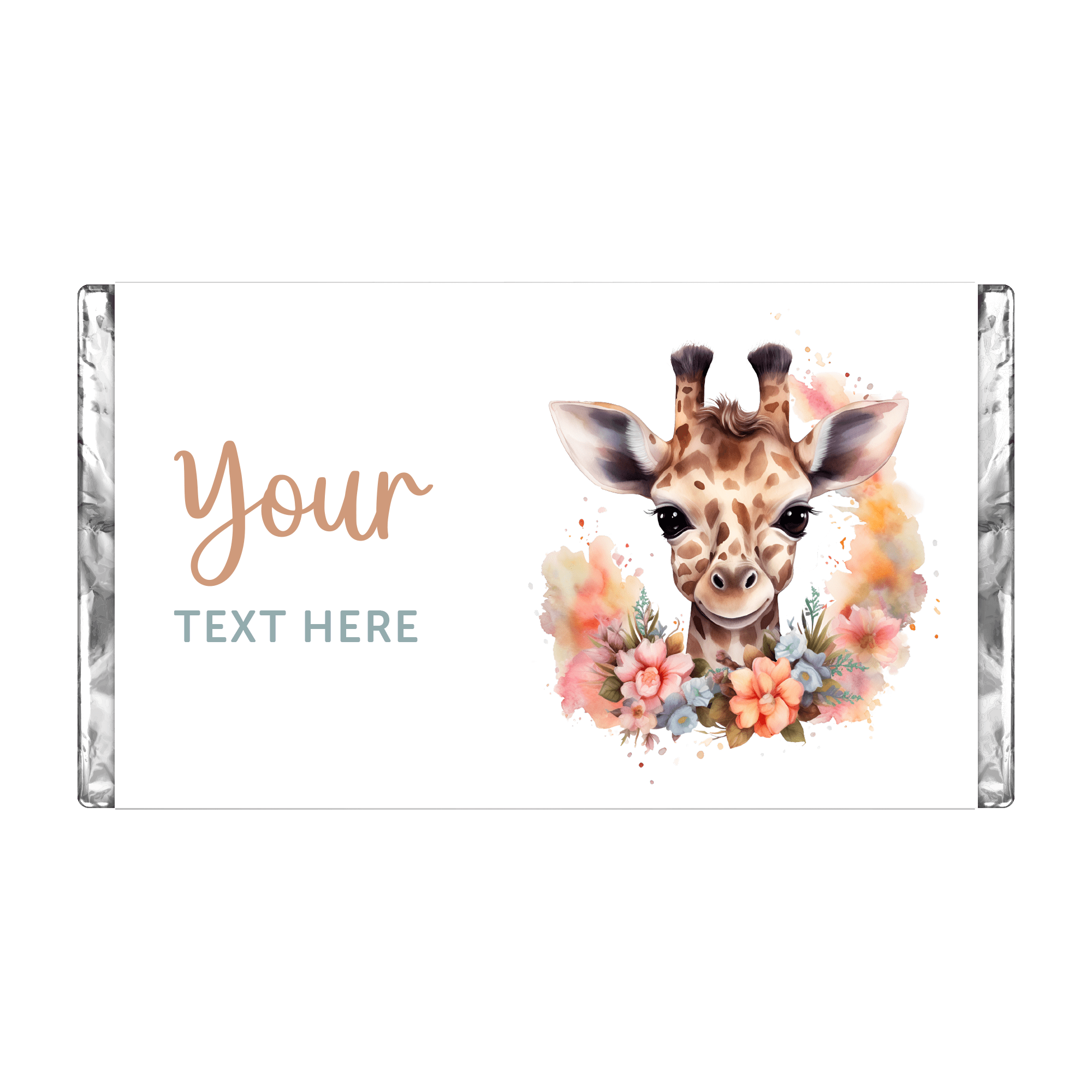 Giraffe | Personalised Chocolate Bars