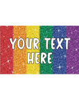 Glitter Rainbow | Personalised Chocolate Bars