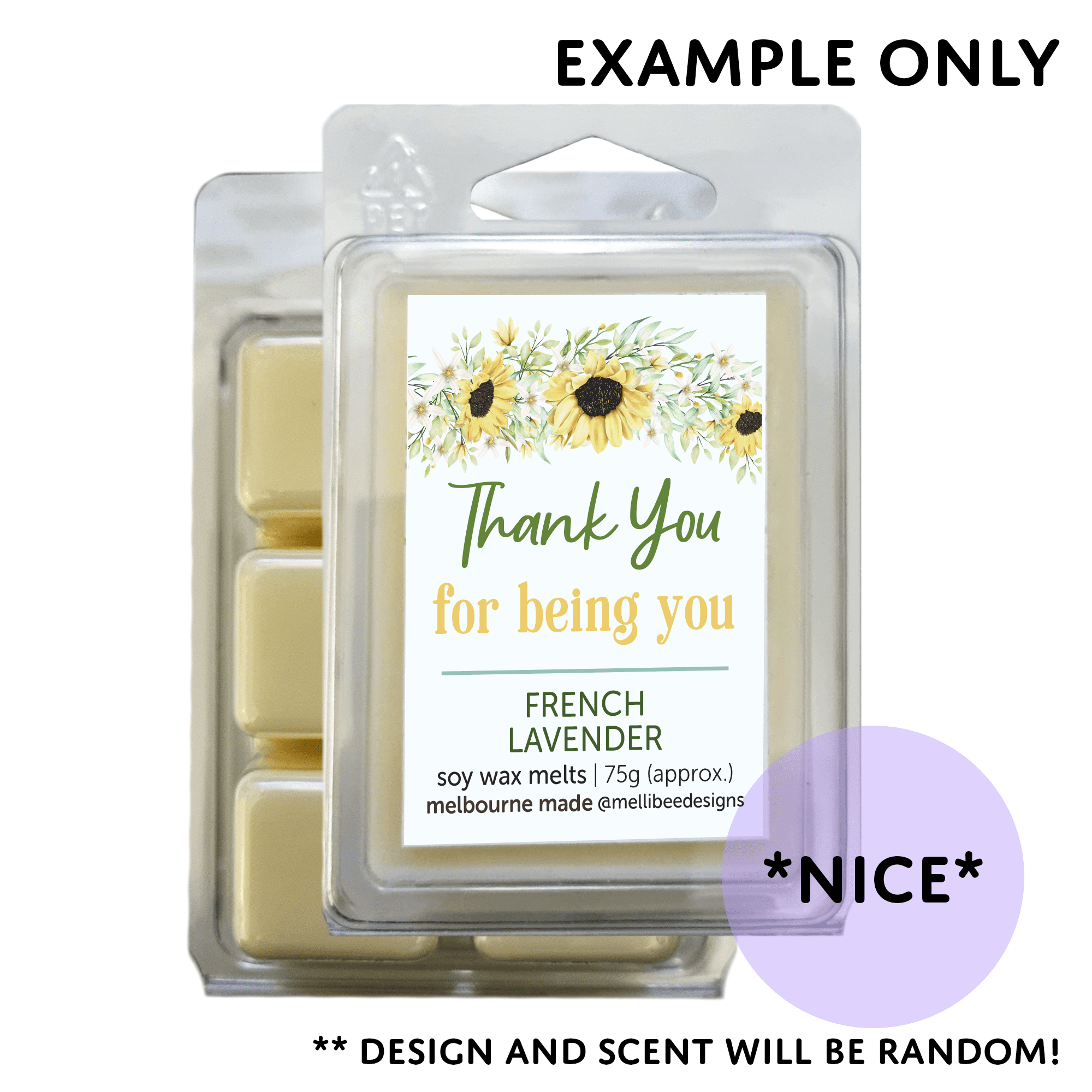 Electric Wax Melt Warmer + Bonus 75g Soy Melts!