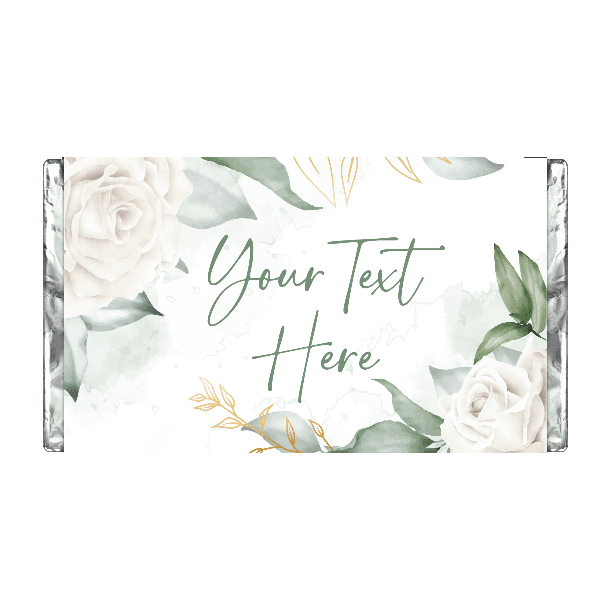 Greenery | Personalised Chocolate Bars