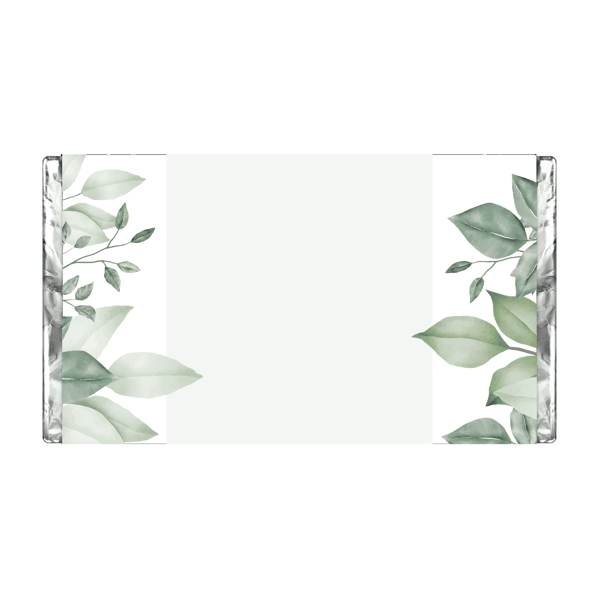 Greenery Border | Personalised Chocolate Bars