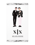 Groom & Groom | Mr & Mr | Personalised Chocolate Bars