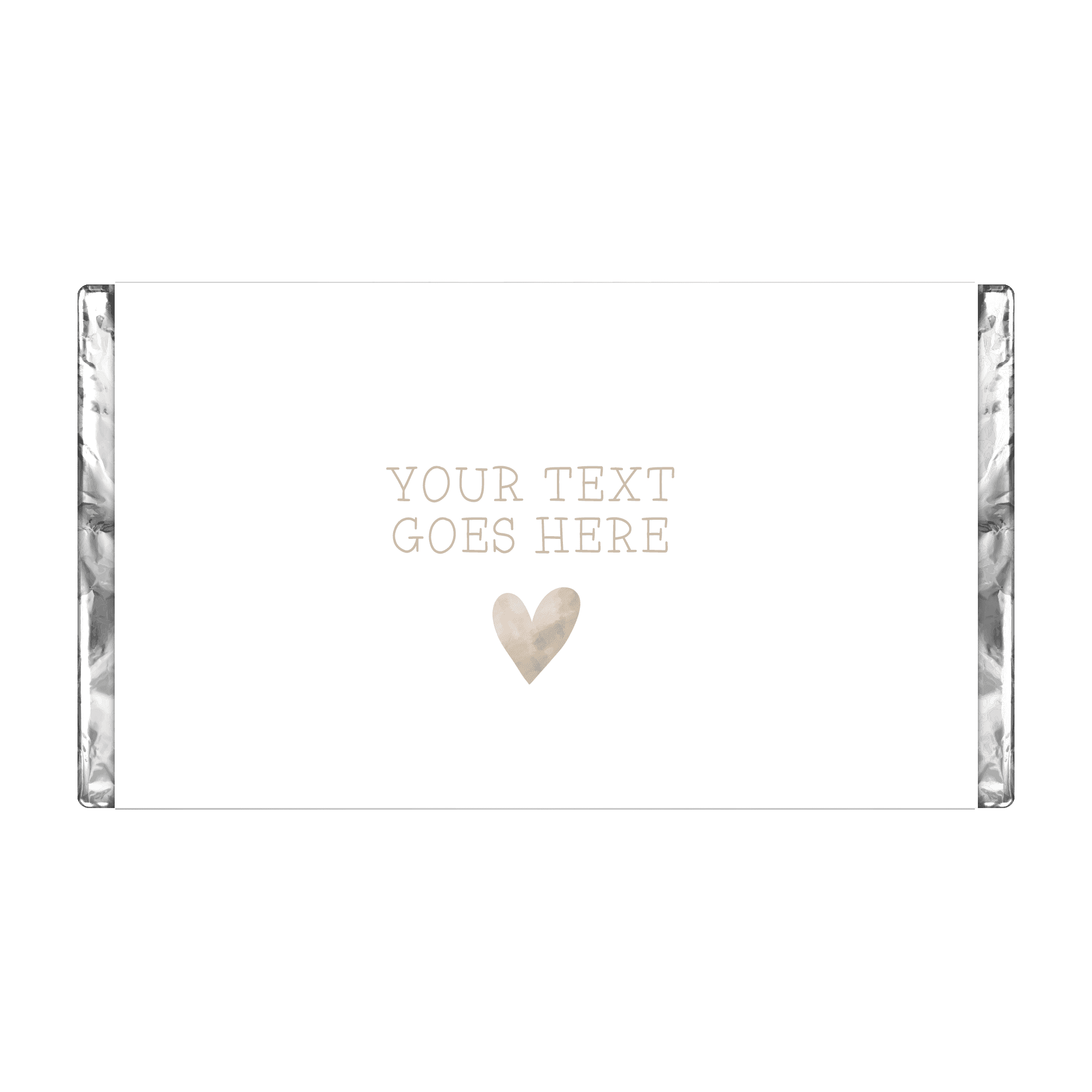 Beige First Birthday | Personalised Chocolate Bars