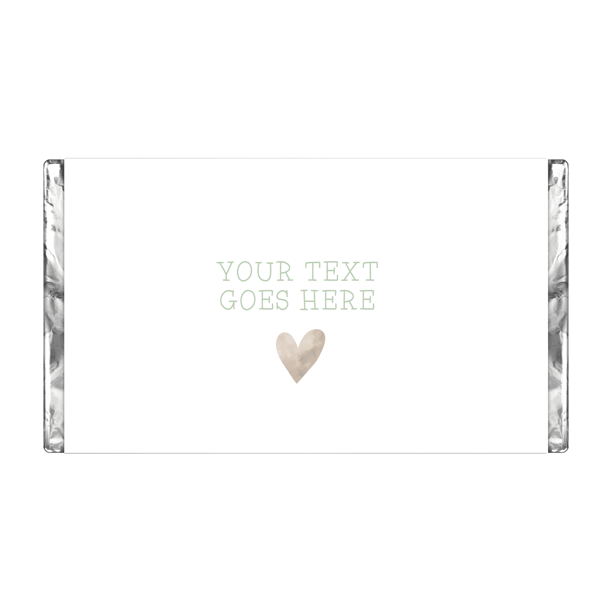 Green First Birthday | Personalised Chocolate Bars