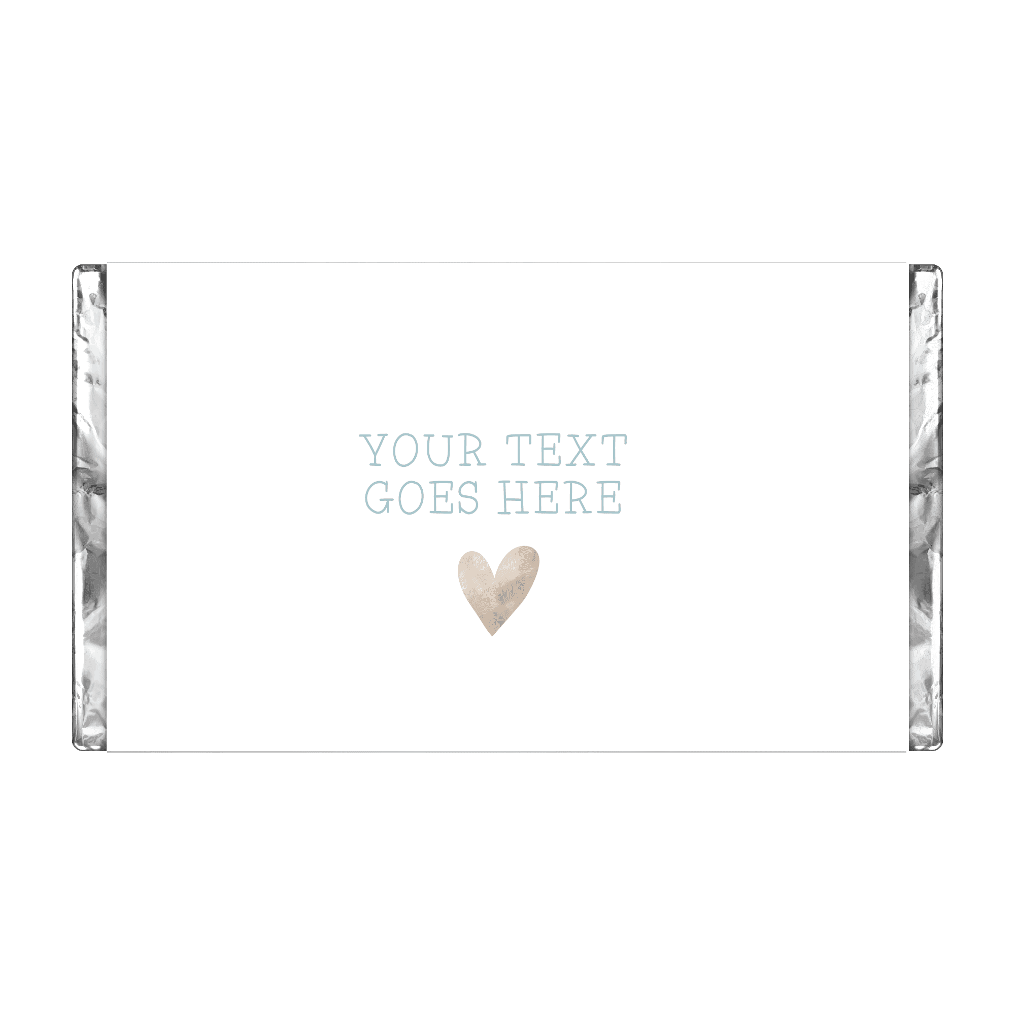 Light Blue First Birthday | Personalised Chocolate Bars