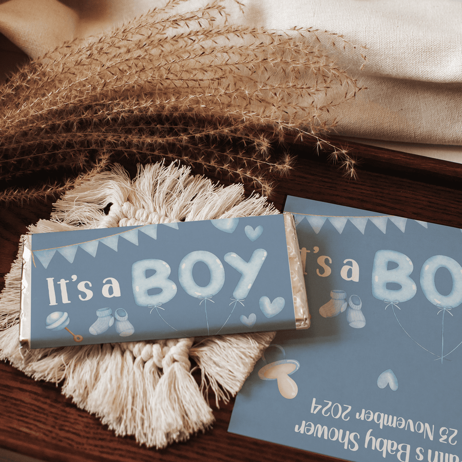 It's a Boy! | Personalised Chocolate Bars