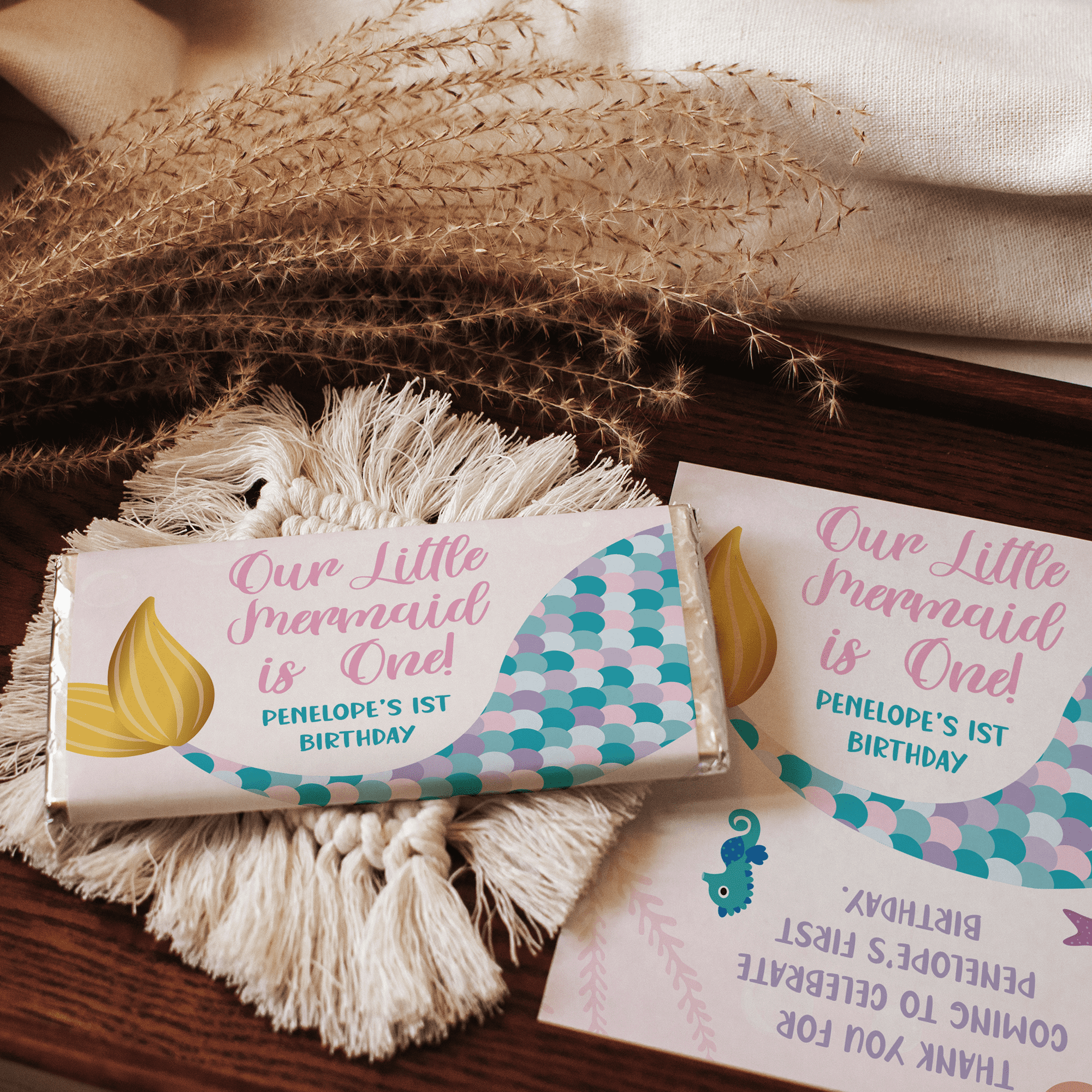 Mermaid | Personalised Chocolate Bars