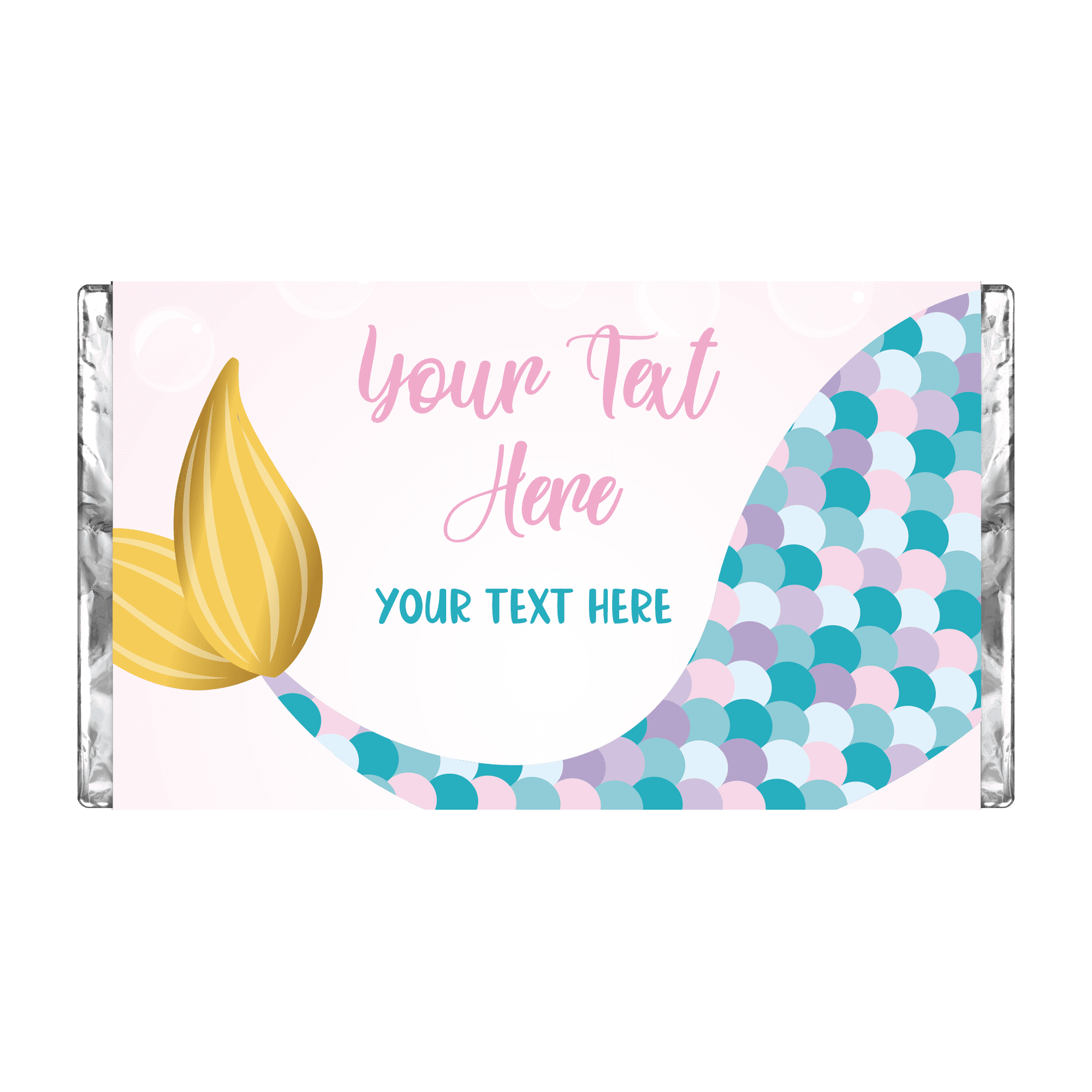 Mermaid | Personalised Chocolate Bars