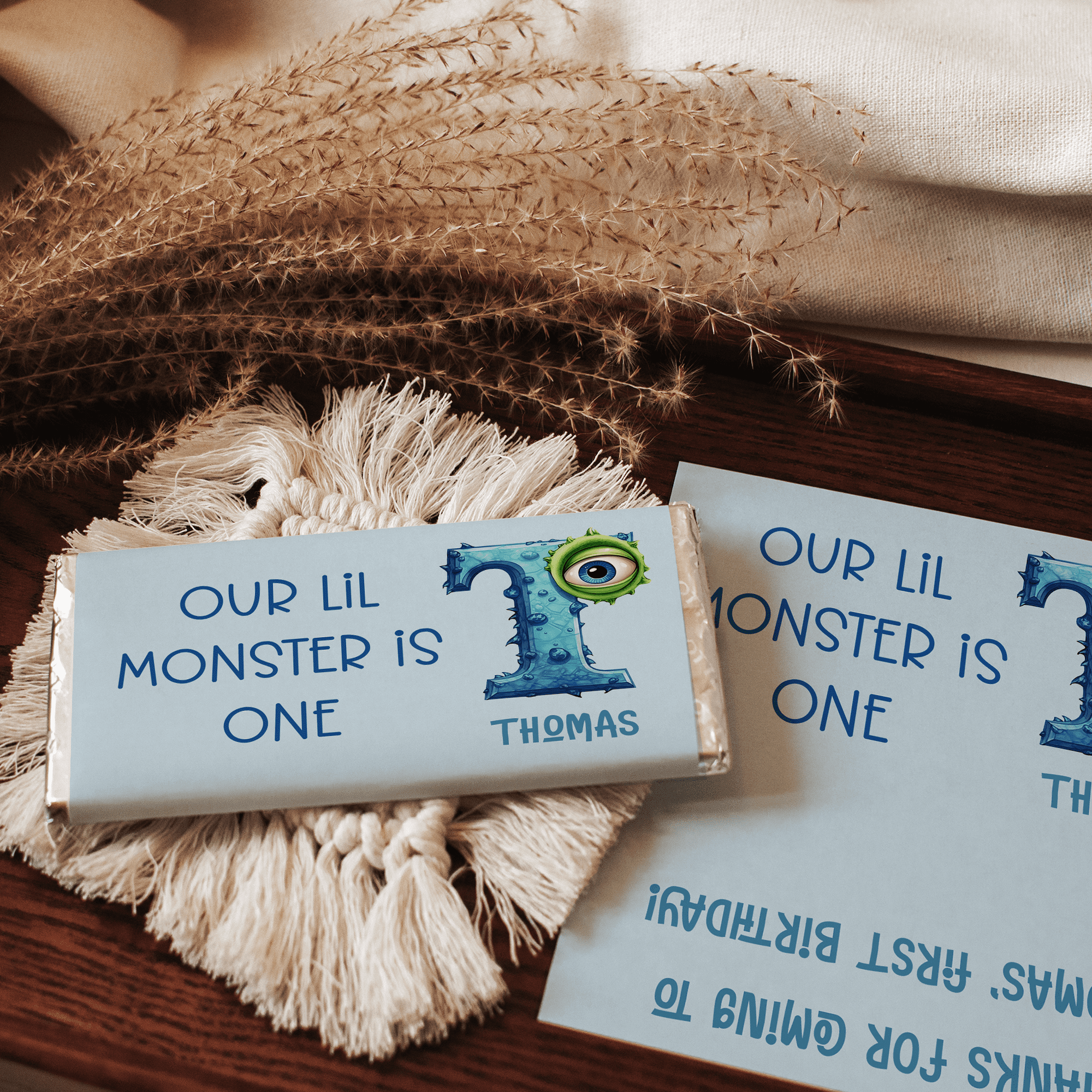 Monsters | Personalised Chocolate Bars